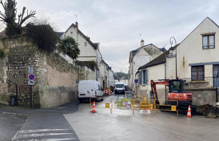 rue Porte-Poitevine closed for several days for work on the gas network