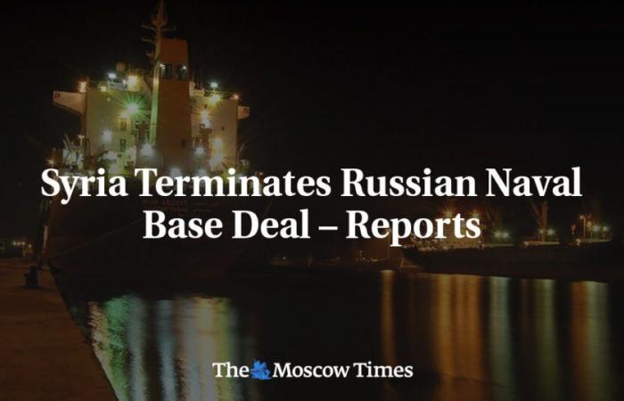 Syria Terminates Russian Naval Base Deal – Reports