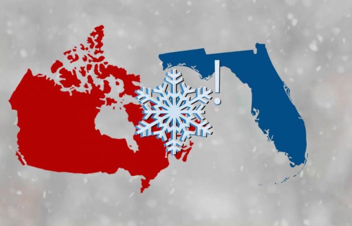 How did Florida just ‘out-snow’ some of Canada’s biggest snow-making cities?