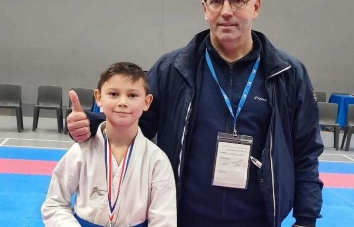 Le Conquet. Maxime Monsterlet wins the Karate regionals