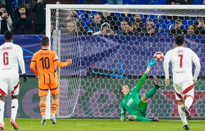 Brest in agony against Shakhtar Donetsk at the break