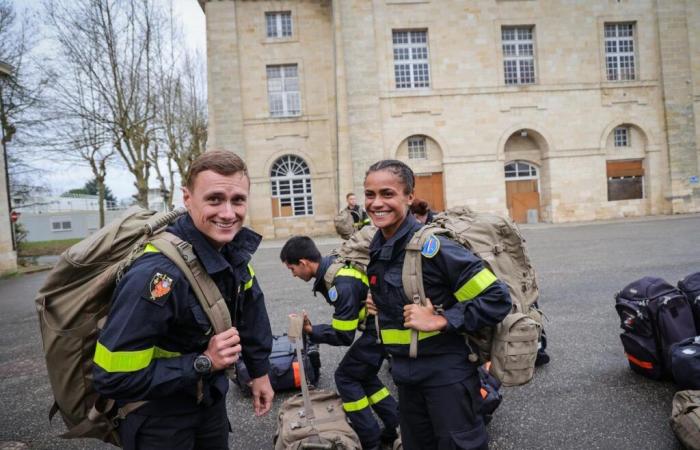 the first detachment of Libourne Civil Security is back from Mayotte