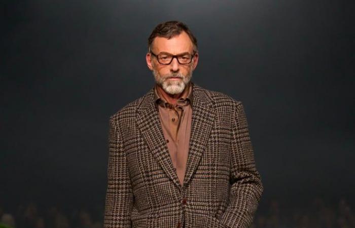 At the Zegna fashion show, actor John Turturro causes a sensation