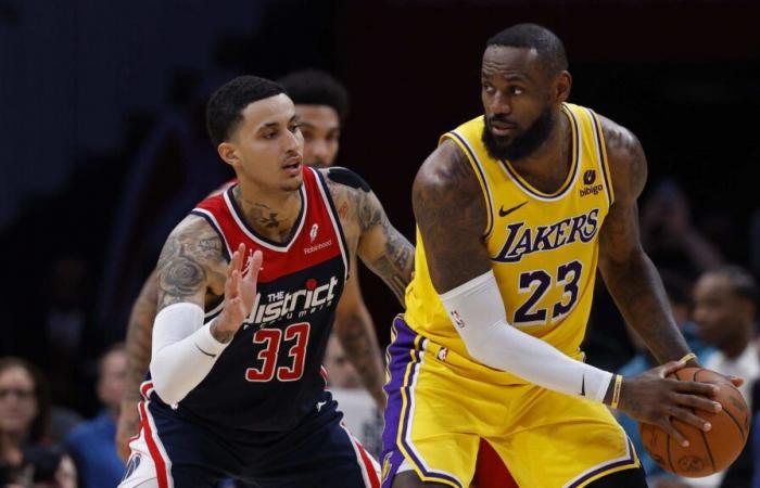 Wizards 10-Game losing streak on the Line in showdown against Los Angeles Lakers