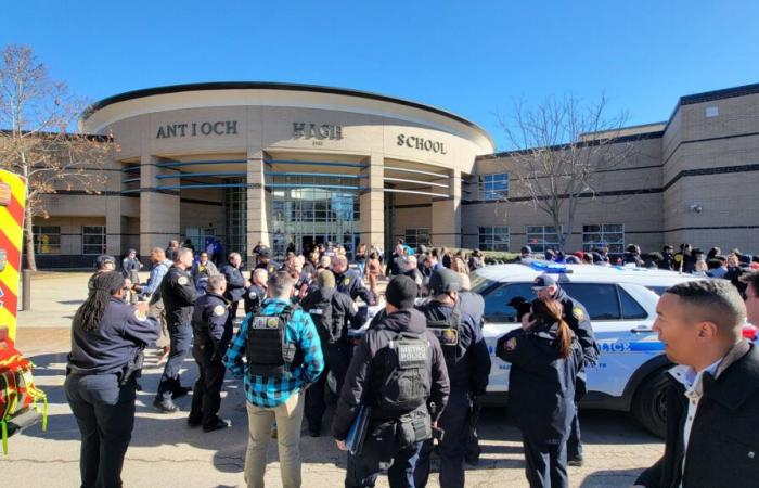 Shooting at a Nashville high school in the United States