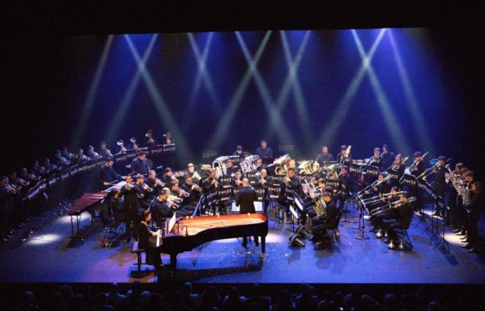 At the Théâtre du Jura, the magic orchestrated by the Jura Brass Ensemble worked