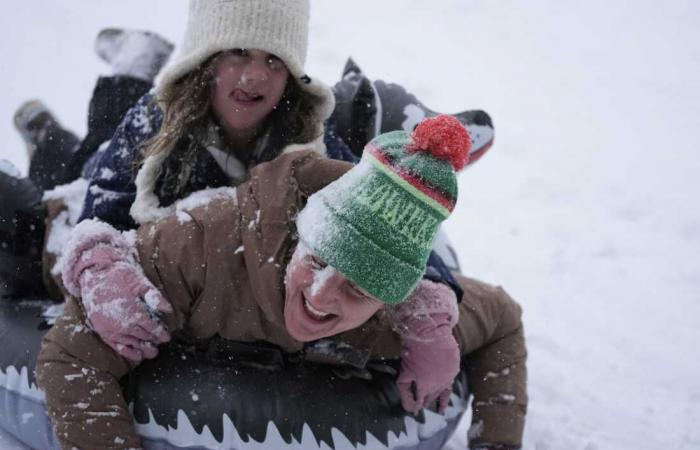 From Texas to Florida, a rare winter storm brings historic snowfall : The Picture Show : NPR