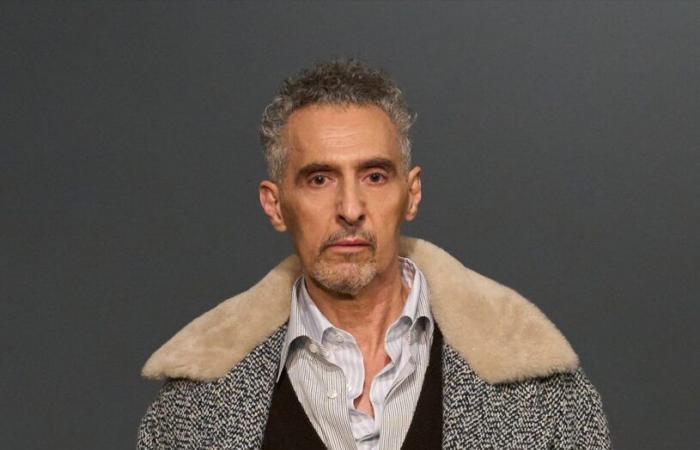 At the Zegna fashion show, actor John Turturro causes a sensation