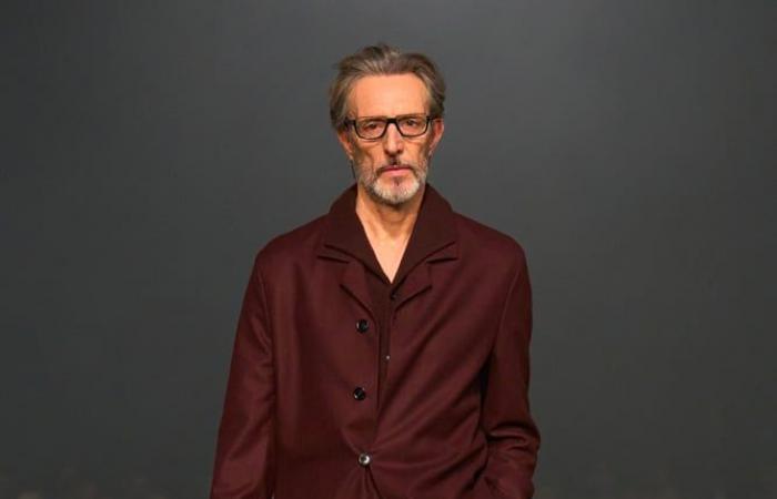 At the Zegna fashion show, actor John Turturro causes a sensation