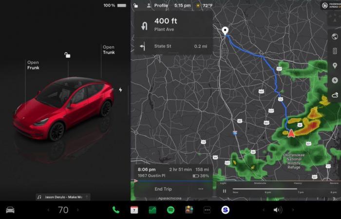 New Features of Tesla Software Update 2024.45.32.2