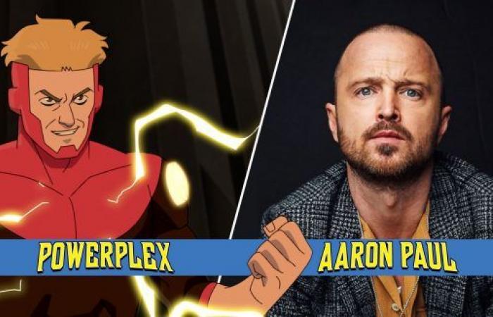 Invincible: Nine new actors for season 3… Aaron Paul, Simu Liu, Xolo Mariduena!