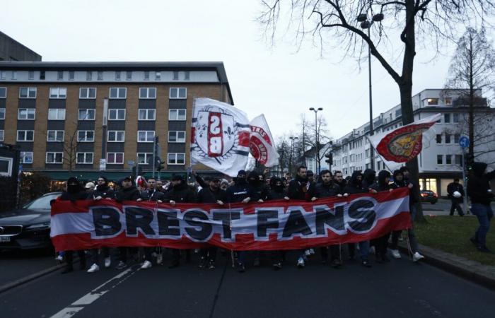 LIVE – Shakhtar Donetsk – Brest: the supporters of the Stade …