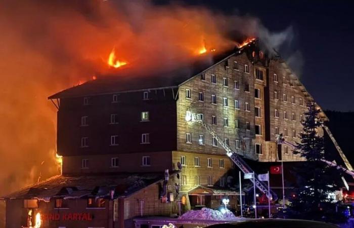 Turkey in shock after terrible fire at luxury hotel