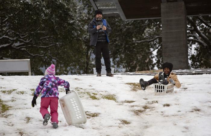 Photos of the rare winter storm blanketing the South in snow