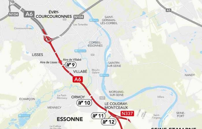 Essonne: public consultation before the start of major works on the A6