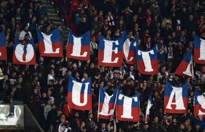 more than 300 Parisian ultras expected in the Boulogne stand during PSG/Manchester-City