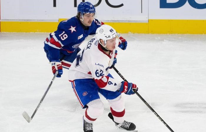 The Canadian returns forward Owen Beck to his school club, the Laval Rocket