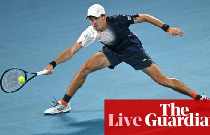 Australian Open quarter-final: Jannik Sinner v Alex de Minaur – live | Australian Open 2025