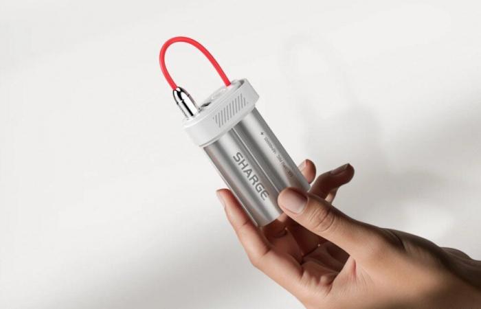 Sharge Pouch Mini promises convenient, compact charging with an eye-catching design