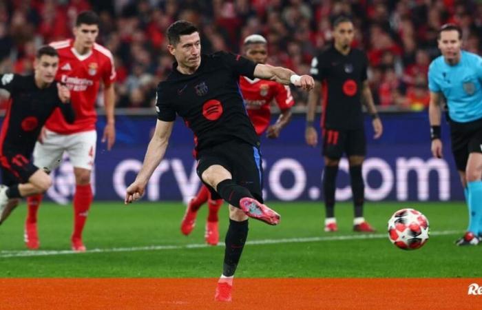 Lewandowski: «Three Benfica goals were offered…» – Barcelona