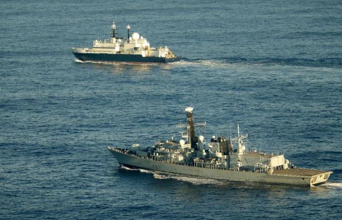 London detects a “Russian spy ship” in the English Channel