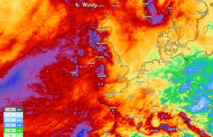 Multiple intense Atlantic storms will blast into Ireland and the UK next weekend