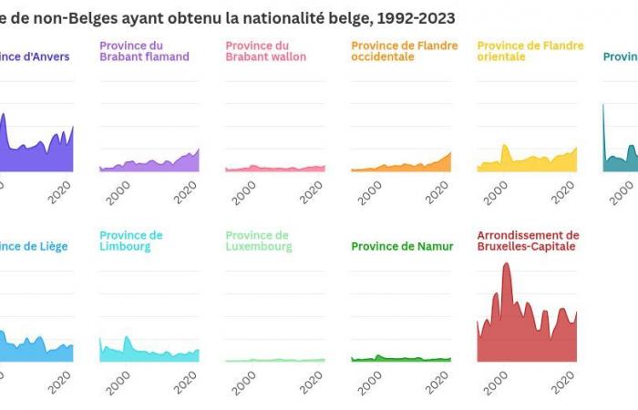 More than 5,000 “new Belgians” in one month: where do they come from?