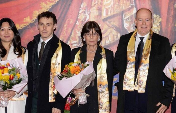 Stéphanie of Monaco is over the moon: her son Louis and his wife Marie shine alongside her at the closing of a symbolic event!