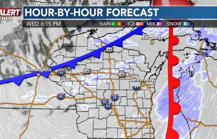 Light snow today, still cold at times this week