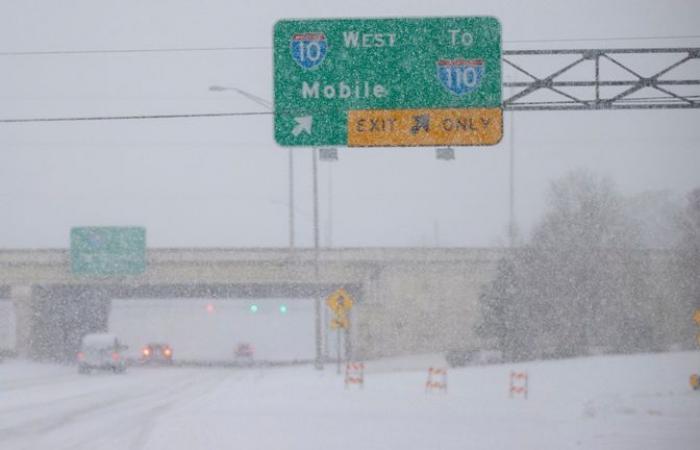 Four dead after rare winter storm brings ice and snow to US Deep South | US News