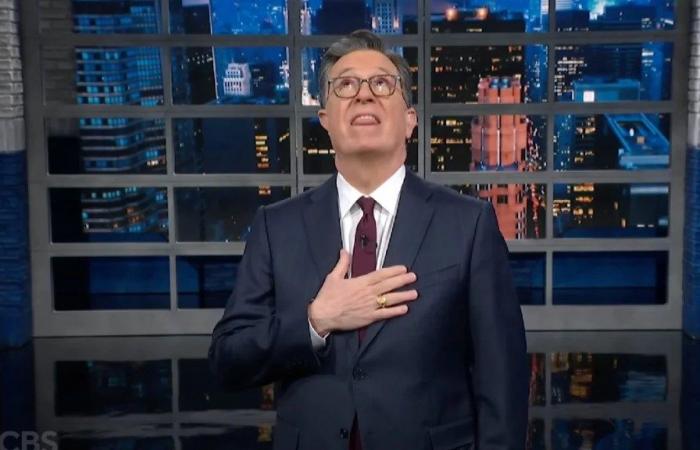 Stephen Colbert Thanks the Heavens for Fox News’ NSFW TikTok Typo On-Air