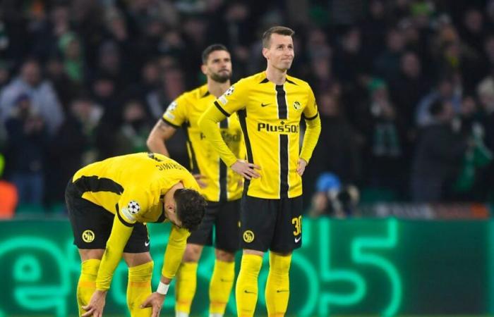 Football: Young Boys concedes a seventh defeat in the Champions League