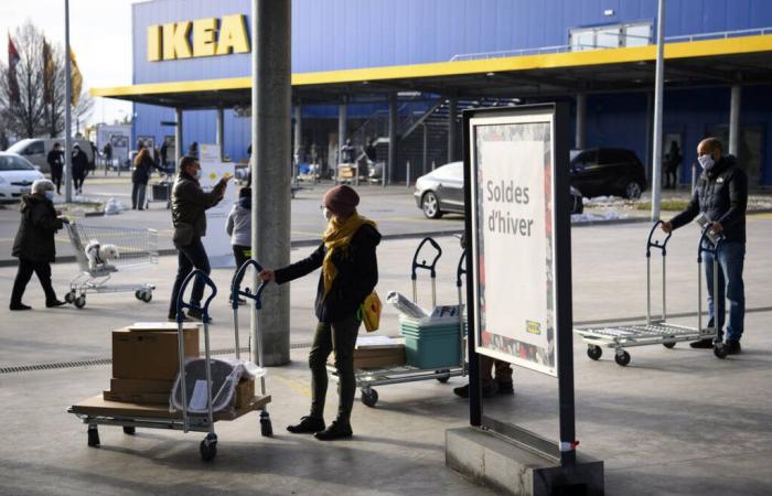 The Ikea building in Aubonne had to be evacuated