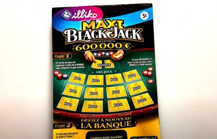 a young Haut-Vienne resident needed money, he won €600,000 at Maxi BlackJack