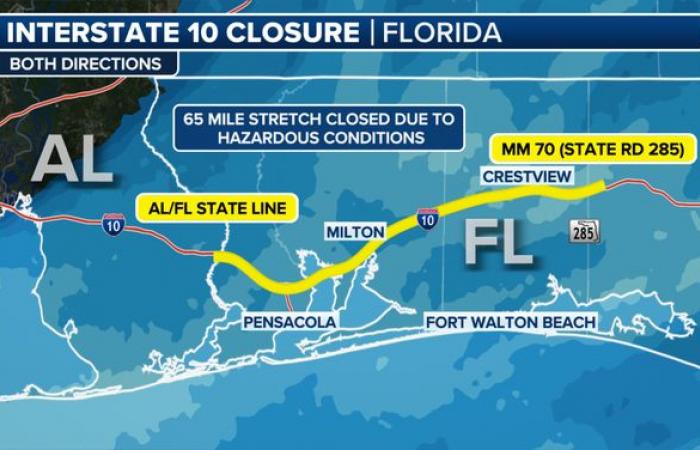 Florida sees heaviest snowfall in state’s history as winter storm slams South