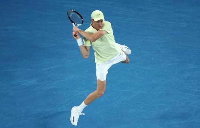 Australian Open tennis: Jannick Sinner in the semi-finals