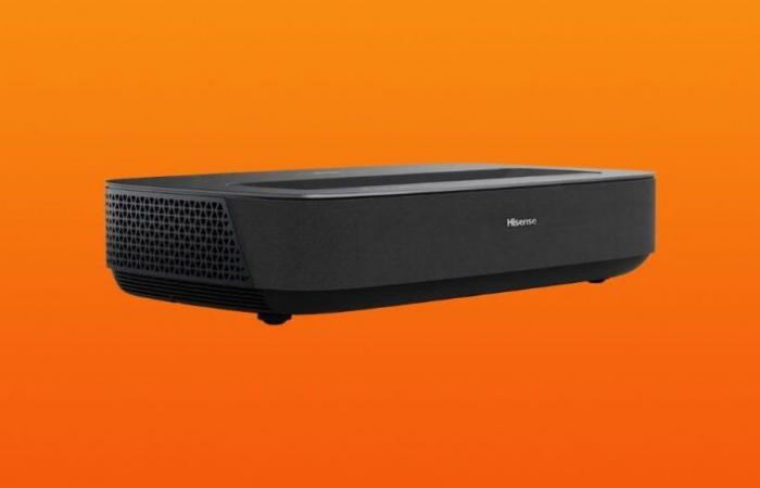 Hisense crushes the price of this ultra short throw video projector very popular with movie buffs