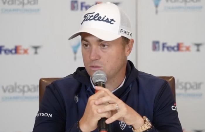 Justin Thomas wrote a letter to his PGA Tour colleagues asking for change