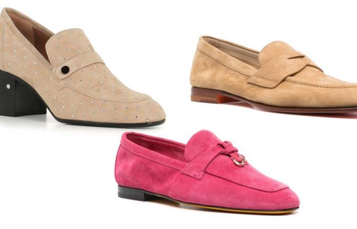 Suede moccasins, the winter 2025 trend