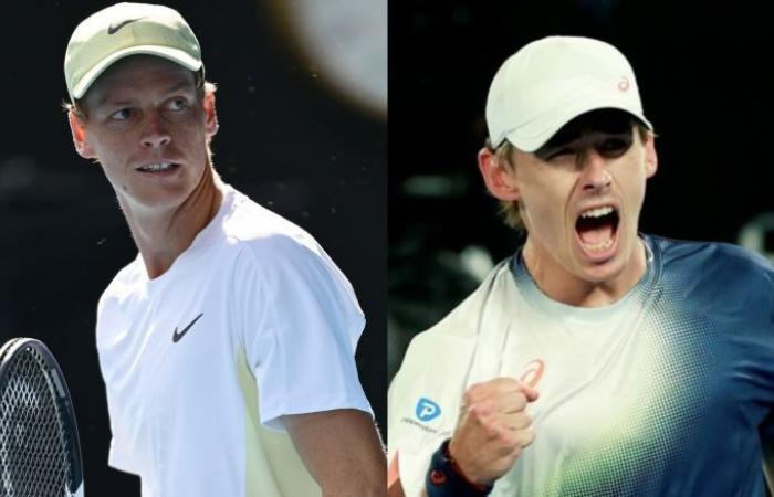 Tennis. Australian Open – Sinner-De Minaur and Shelton-Sonego this Wednesday