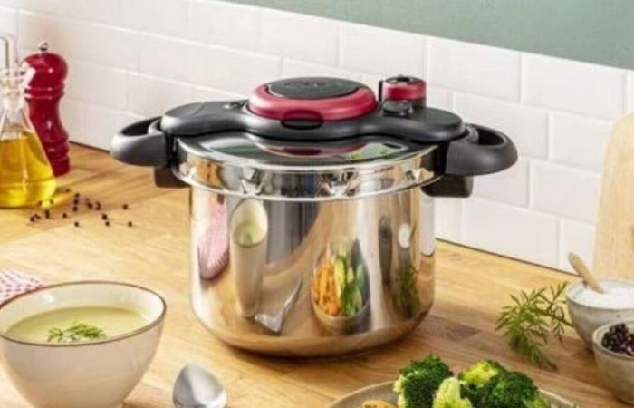 Electro Dépôt is offering an unprecedented price on this Tefal pressure cooker, enough to appeal to more than one