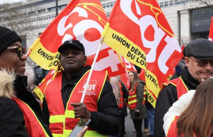 France: the CGT demonstrates in front of Bercy to defend a threatened industrial sector