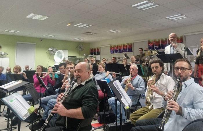 Blagnac. Open rehearsal at the Municipal Music