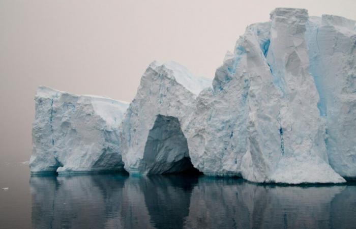 The largest iceberg in the world is about to hit an island and its occupants