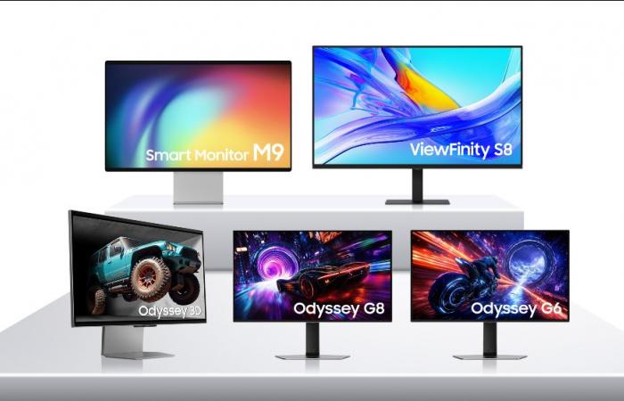 new Samsung AI and OLED products at CES 2025