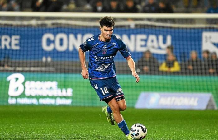 Concarneau full-back Justin Bourgault will join Stade Brestois