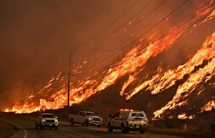 Evacuation orders for more than 31,000 people, strong winds until Friday morning: new violent fire near Los Angeles