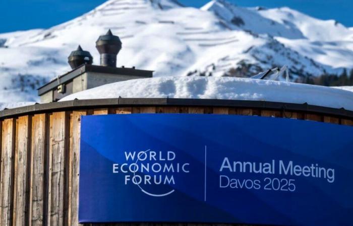 Donald Trump virtually takes the stage in Davos