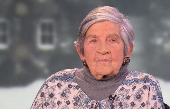 Ginette Kolinka, survivor of the Auschwitz Birkenau camp, was the guest of France 2