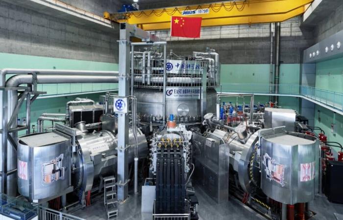 The Chinese “artificial sun” establishes a record with 1,066 seconds of stable plasma